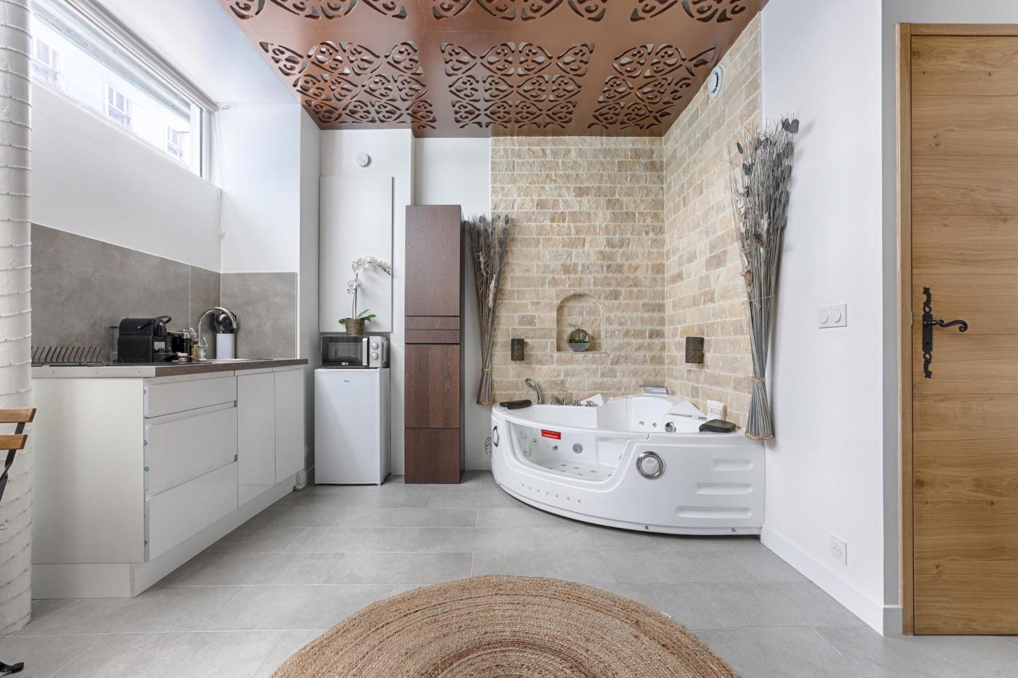 Mykeypers - Lovely Studio With Jacuzzi Paris Exterior foto
